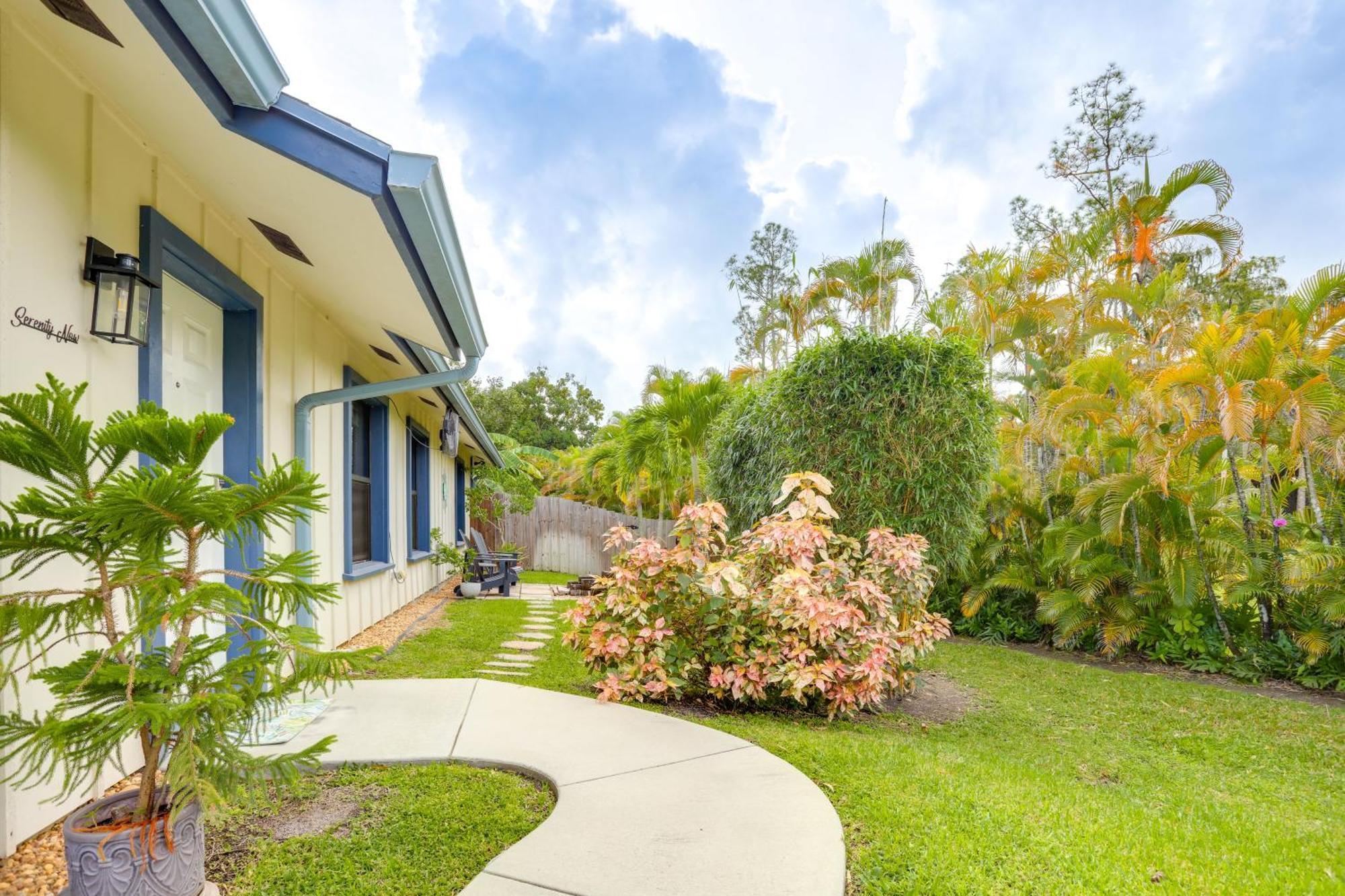 Jupiter Cottage With Patio, Gas Grill And Fire Pit! Bagian luar foto