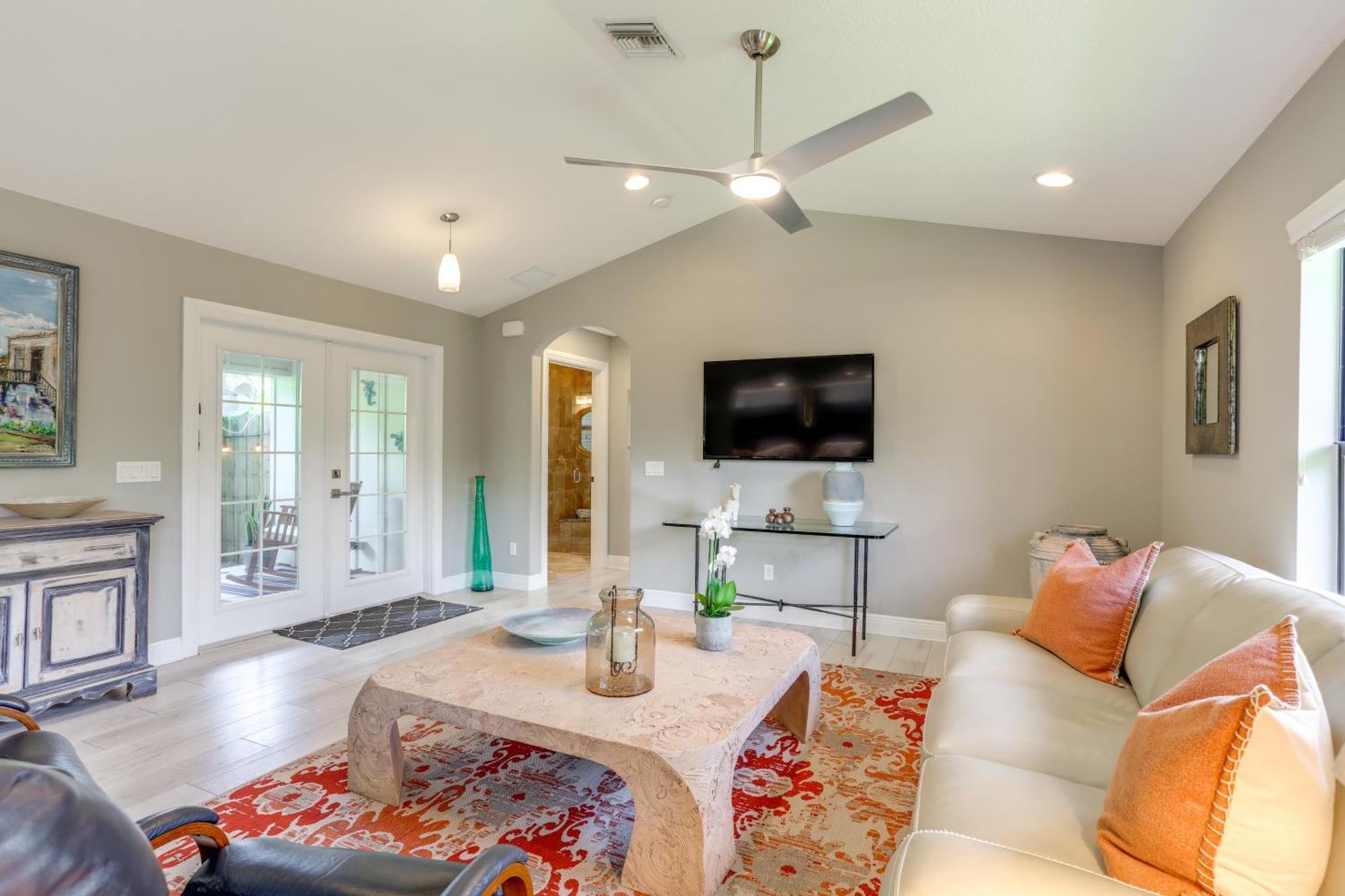 Jupiter Cottage With Patio, Gas Grill And Fire Pit! Bagian luar foto