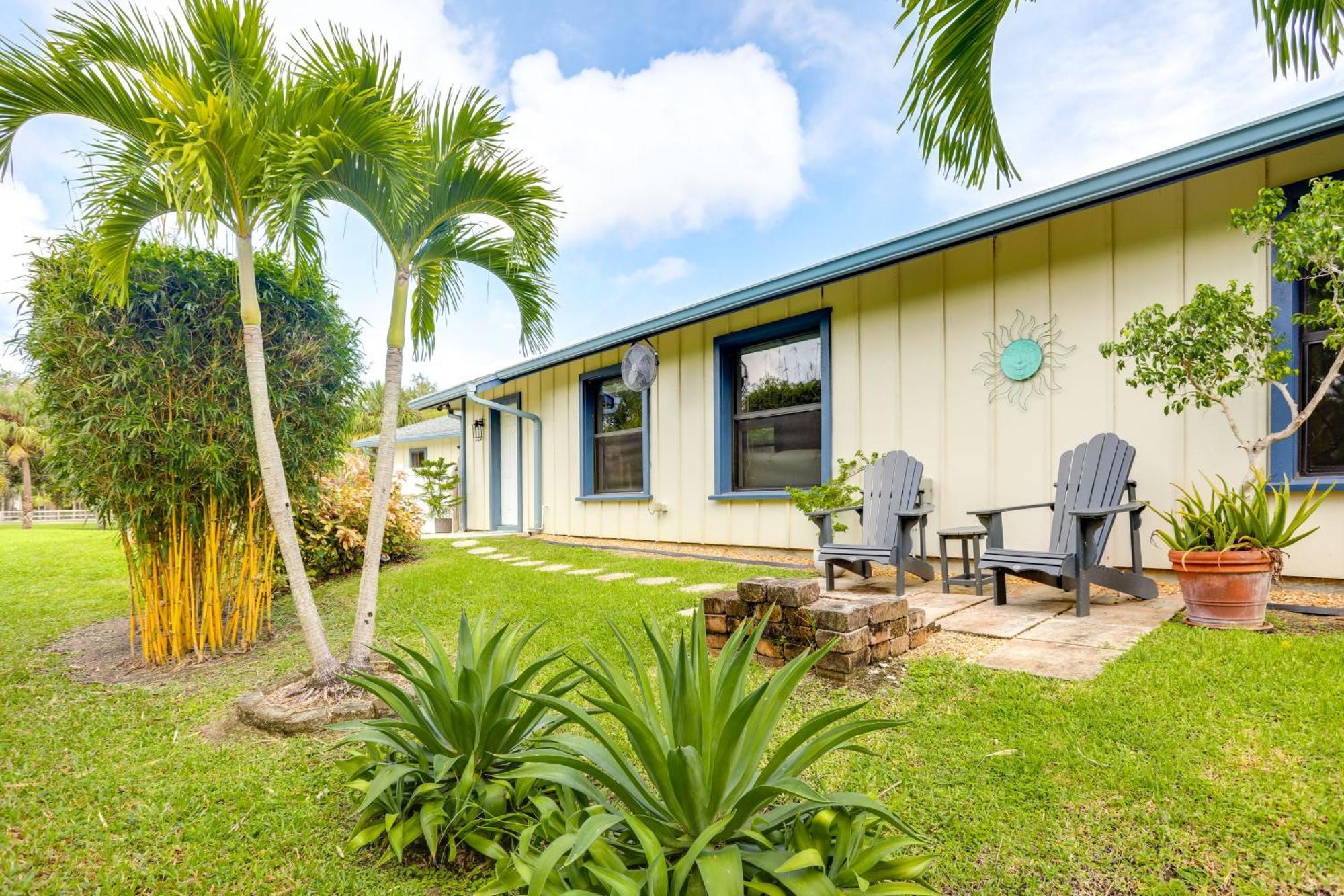 Jupiter Cottage With Patio, Gas Grill And Fire Pit! Bagian luar foto